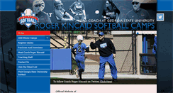 Desktop Screenshot of kincaidsoftballcamps.com